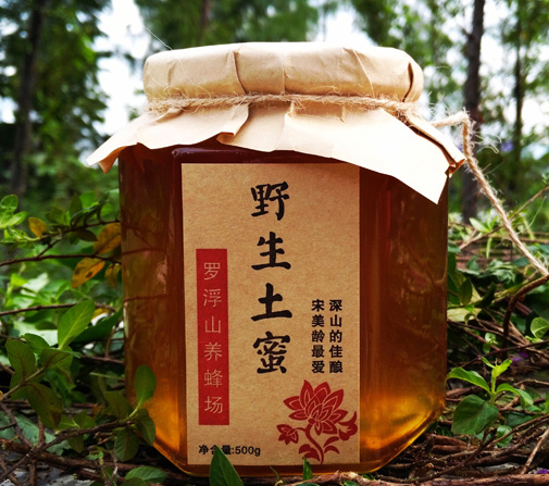 农家蜂蜜纯正天然农家自产野生土蜂蜜荔枝蜜百花蜂蜜无添加500克